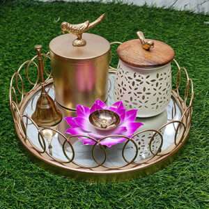 Round Gift Hamper Combo For Diwali Gifting Decor Art