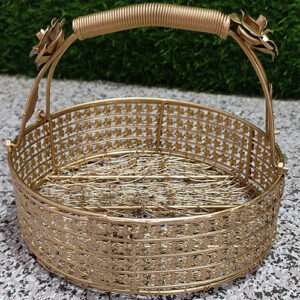 Golden Metal Diwali Gift Combos set Hamper Decor Art