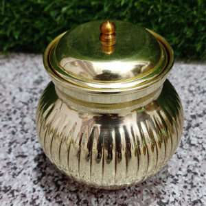 Brass Gifting Dryfruits Jar, Return Gifting Decor Art