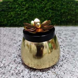 Metal Dryfruit Jar, Cookies Jar For Gifts Decor Art
