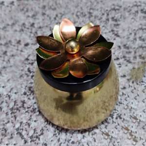 Metal Dryfruit Jar, Cookies Jar For Gifts Decor Art