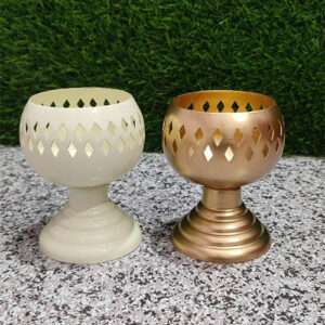 Gold Votive Candle Holders, for Wedding Decor Art