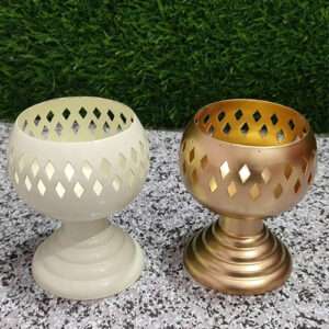 Gold Votive Candle Holders, for Wedding Decor Art